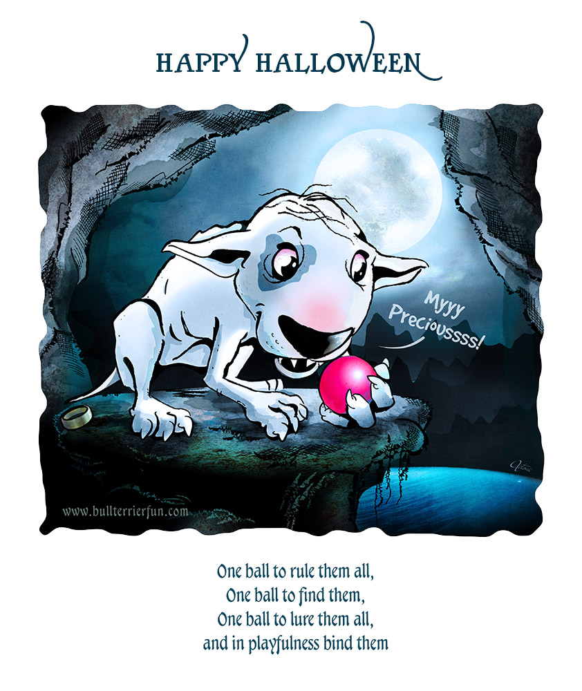 Bullterrierfun Cartoon "Bullum"