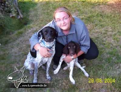 Djina, Dolly und Frauchen