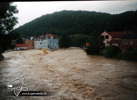 Flut in Sachsen 2002