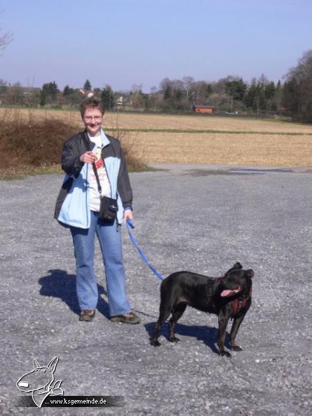 Melanie mit Missy