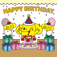 Happy Birthday GIF by netztoyotagunma